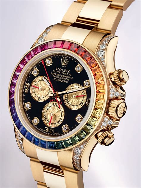 daytona cosmograph rainbow rolex|Rolex rainbow daytona original price.